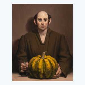 Giovane con Zucca